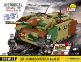 COBI  STURMGESCHUTZ III AUSF.G 631 PCS HC WWII  2285