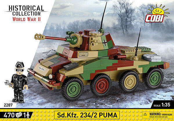 COBI  470 PCS Sd.Kfz 234 2287