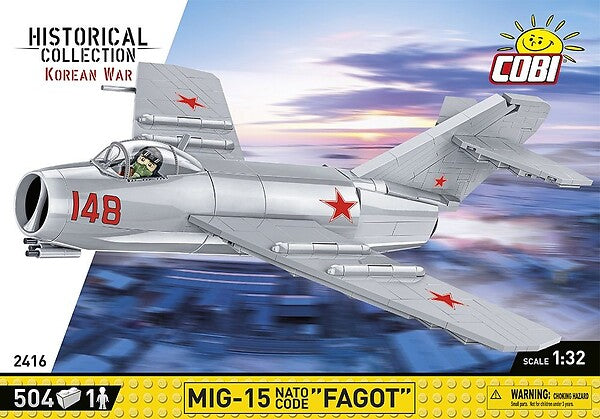 COBI  MIG-15 FAGOT 504 PCS HC KOREAN WAR  2416