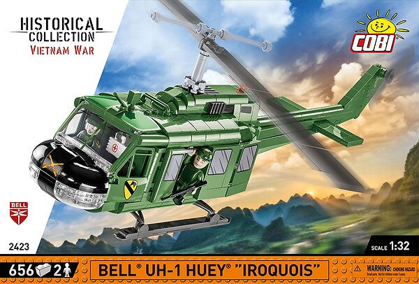 COBI  BELL UH-1 HUEY 650 KL. 656 PCS HC VIETNAM WAR  2423