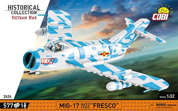 COBI  MIG-17 NATO CODE F 588 PCS HC VIETNAM WAR  2424