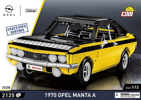 COBI  1970 Opel Manta A EXECUTIVE EDITION 2080 PCS CARS  24338