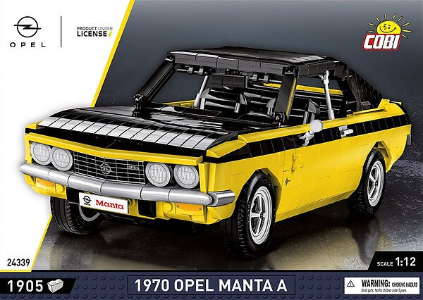 COBI  1970 Opel Manta A  1870 PCS CARS  24339