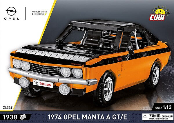 COBI  1974 OPEL MANTA A GT 1940 PCS CARS  24349