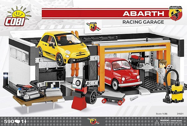 COBI  ABARTH Racing Garage 600 PCS YOUNGTIMER  24501