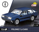 COBI  FSO POLONEZ 1.6 CARO 106 PCS YOUNGTIMER  24589