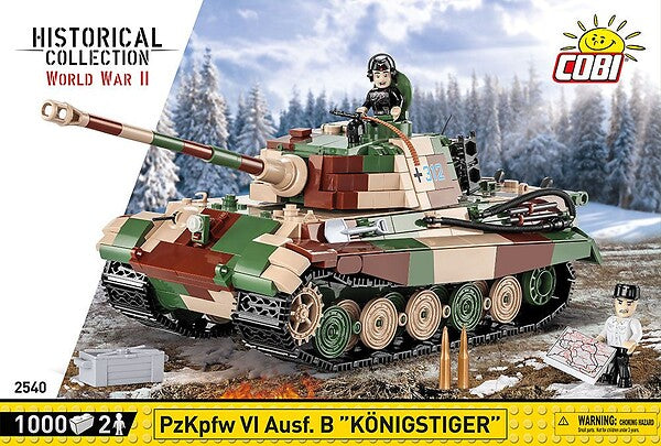 COBI  PZKPFW VI AUSF.B KONIGST 1000 PCS HC WWII  2540