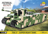 COBI  TOG 2 SUPER HEAVY TANK 1225 PCS HC WWII  2544