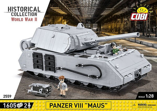 COBI  PANZER VIII MAUS 1605 KL. 1605 PCS HC WWII  2559