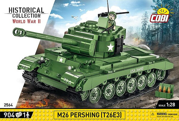 COBI  M26 PERSHING (T26E3) 890 PCS HC WWII  2564