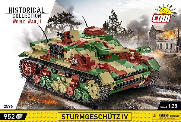 COBI  STURMGESCHUTZ IV 954 PCS HC WWII  2576