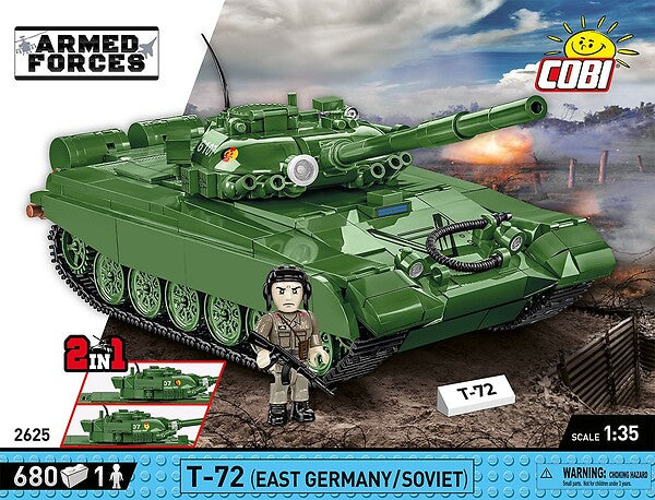 COBI  T-72 M1 DDR&RU 678 PCS ARMED FORCES  2625