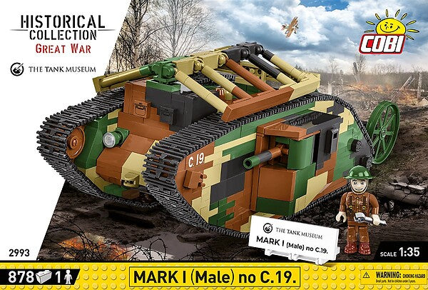 COBI  MARK I 884 PCS HC GREAT WAR  2993