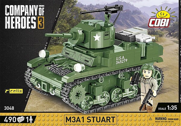 COBI  M3 STUART 488 PCS COH 3  3048