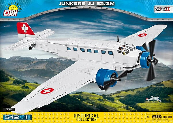 COBI  JUNKERS JU 52 542 PCS HC WWII  5711