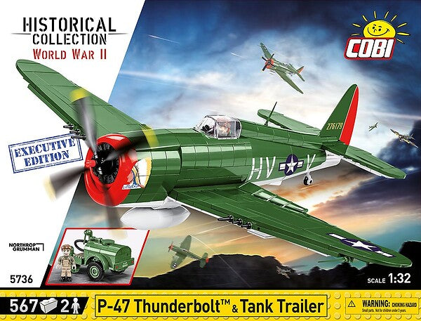 COBI  P-47 THUNDERBOLT EX.ED. 562 PCS HC WWII  5736
