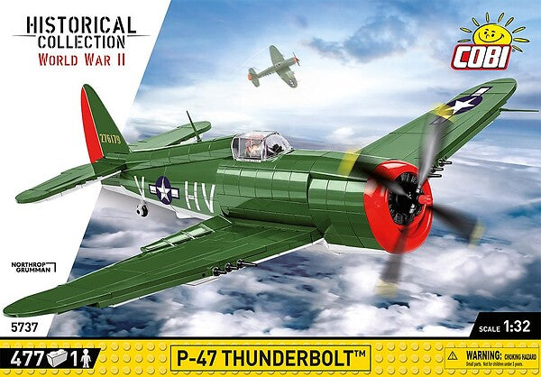 COBI  P-47 THUNDERBOLT 475 PCS HC WWII  5737