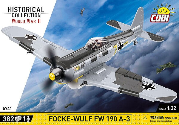 COBI  FOCKE-WULF FW 190 A3  377 PCS HC WWII  5741