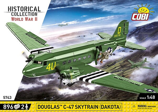 COBI  DOUGLAS C-47 SKYTRAIN (DAKOTA)892 HC WWII  5743