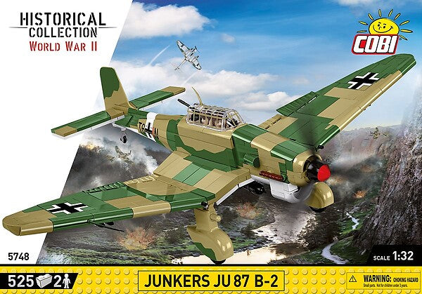 COBI  JUNKERS JU-87 B-2 525 PCS HC WWII  5748