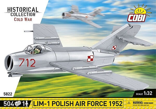 COBI  LIM -1 POLISH AIR FORCE 1952 504 PCS ARMED FORCES  5822