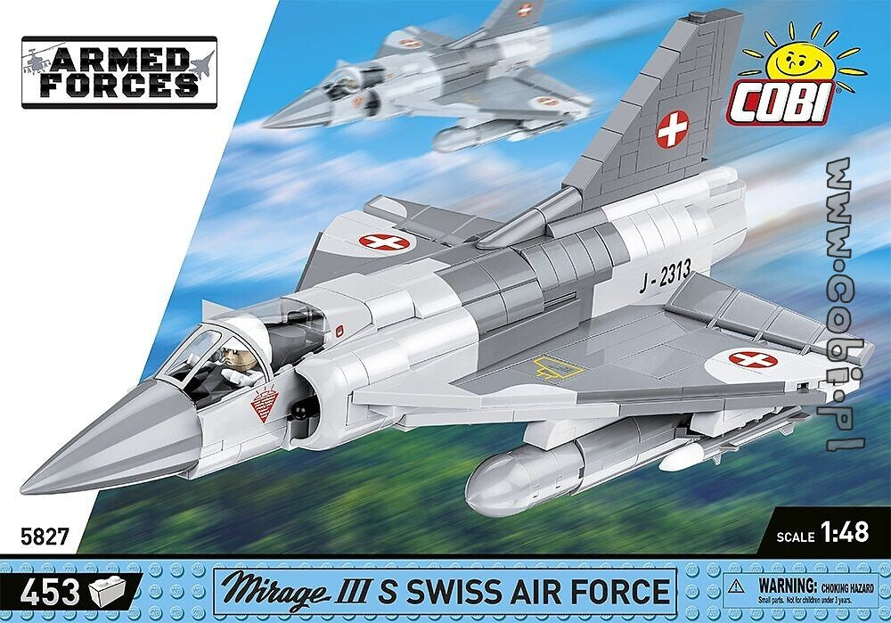 COBI  MIRAGE IIIRS SWISS 465 PCS ARMED FORCES  5827