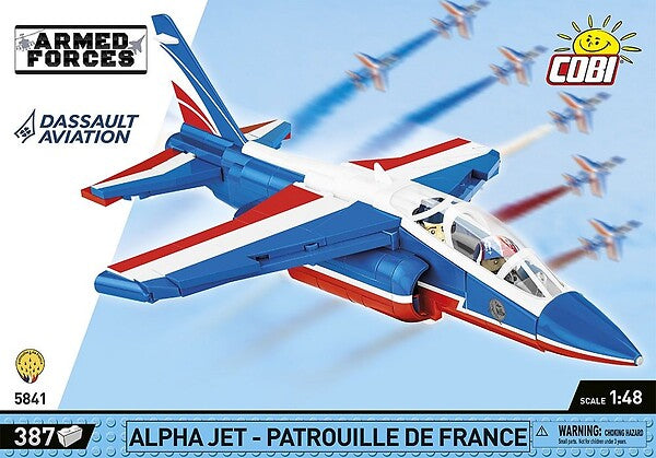 COBI  ALPHA JET PATROUILLE DE FRANCE 388 PCS ARMED  FORCES  5841