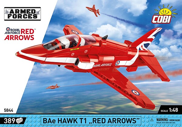 COBI  BAE HAWK T1 RED ARROWS  386 PCS ARMED FORCES  5844