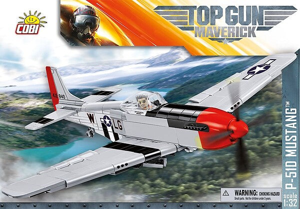 COBI  MUSTANG P-51D 350 KL. TOP GUN  5846