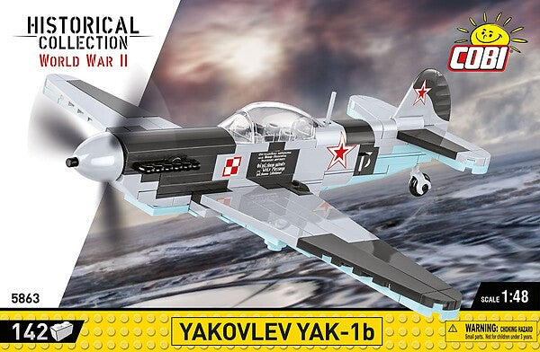 COBI  YAKOVLEV YAK-1B 142 PCS EASY PLANES  5863