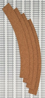 CTPC-NSC221-4 PECO CORK UNDERLAY DOUBLE CURVE / RADIUS NO.1