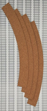 CTPC-NSC226-4 PECO  CORK UNDERLAY DOUBLE CURVE / RADIUS NO.2
