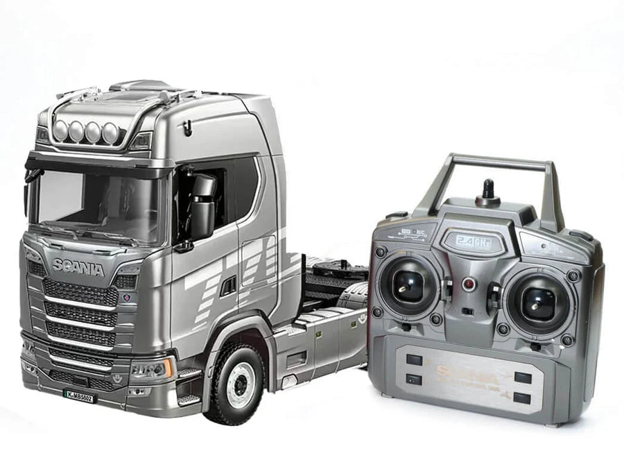 HUINA SCANIA 770S RC HAULAGE TRUCK & TRAILER SET RTR - Silver