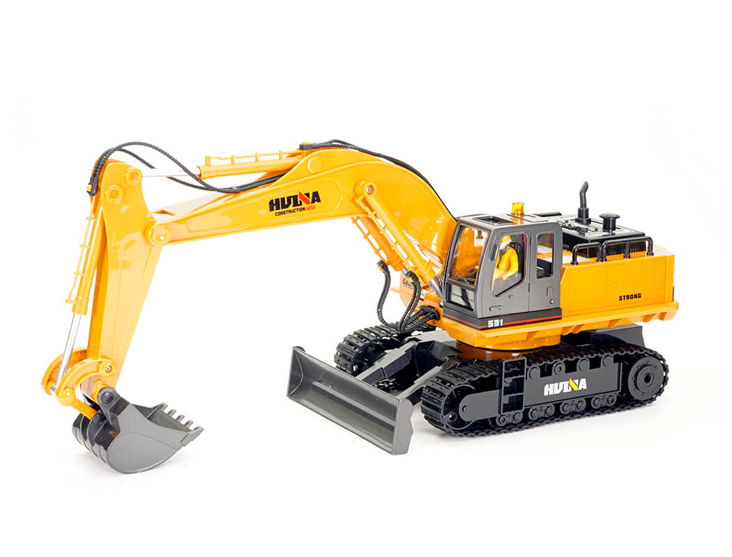 HUINA 1/16 SCALE RC EXCAVATOR 2.4G 11CH With DIE CAST BUCKET CY1531