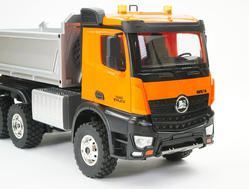 HUINA 1/14 ALLOY 14CH PART METAL 2.4G DUMP TRUCK