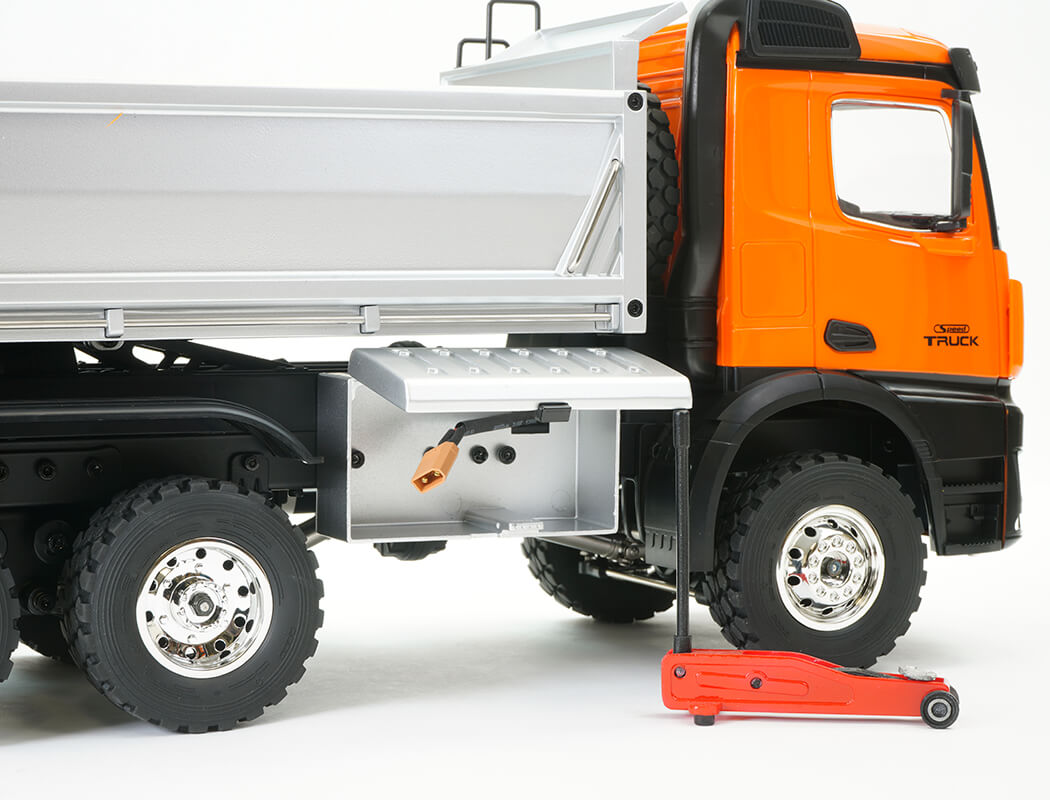 HUINA 1/14 ALLOY 14CH PART METAL 2.4G DUMP TRUCK