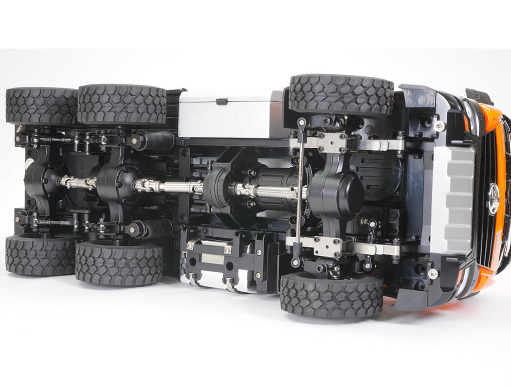 HUINA 1/14 ALLOY 14CH PART METAL 2.4G DUMP TRUCK