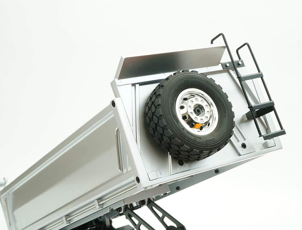HUINA 1/14 ALLOY 14CH PART METAL 2.4G DUMP TRUCK