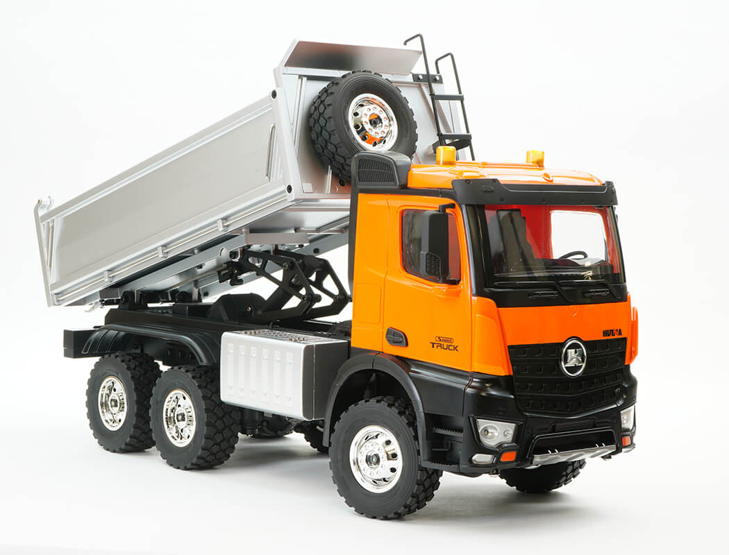 HUINA 1/14 ALLOY 14CH PART METAL 2.4G DUMP TRUCK
