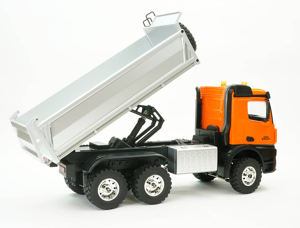 HUINA 1/14 ALLOY 14CH PART METAL 2.4G DUMP TRUCK