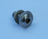 PACK OF 12 M5 X 10mm FLANGED SOCKET BUTTON SCREWS