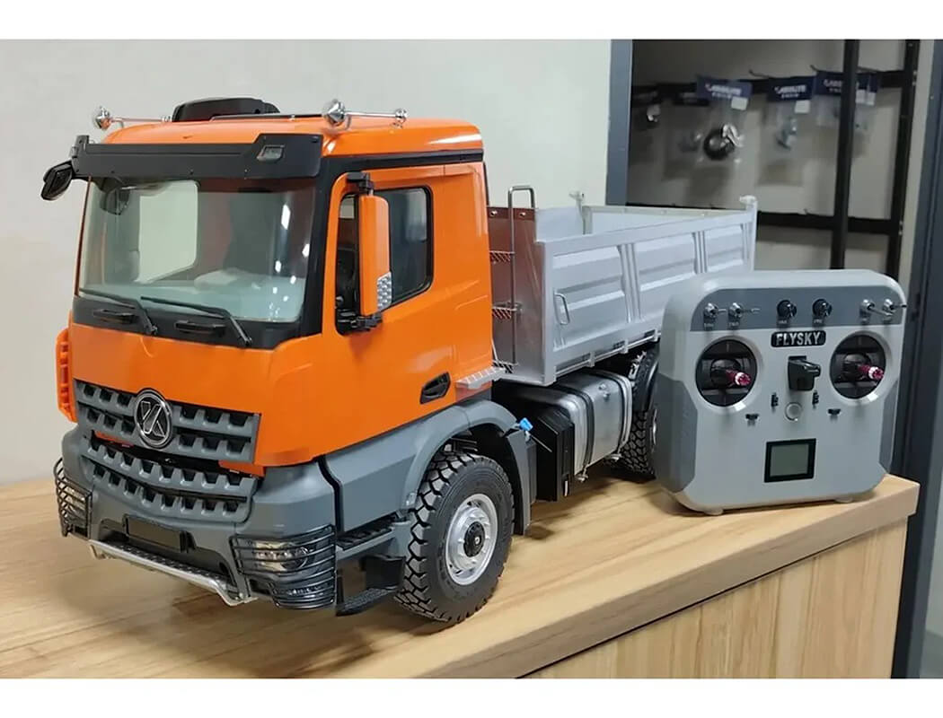 HUINA RC KABOLITE 1/14TH 6X6 DUMP TIPPER TRUCK RTR ORANGE - PRE ORDER - EXPECTED EARLY MARCH
