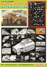 Dragon Sd.Kfz.250/8 w/7.5cm K.51 L/24 (Premium Edition)