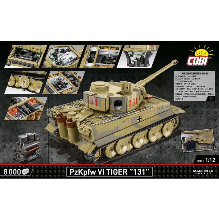 COBI  Panzerkampfwagen VI Tiger 131 - Executive Edition 2801