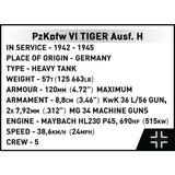 COBI  Panzerkampfwagen VI Tiger 131 - Executive Edition 2801