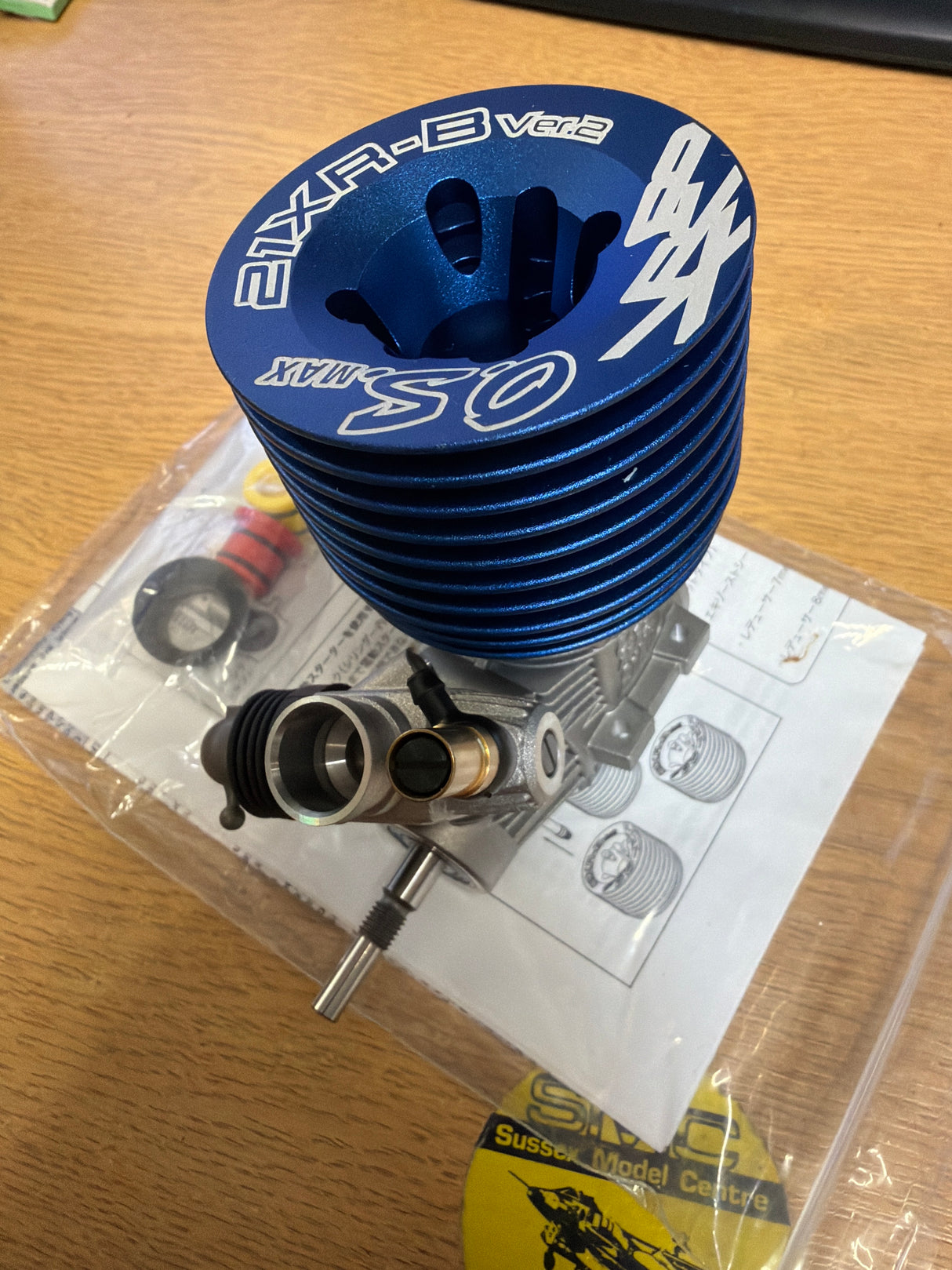 OS Max 21 XR-B Version 2 Car Engine L-OS1AW00 (No Box Brand New)