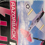 Global P47 P-47 Thunderbolt Razorback ARF 40 IC size model ARTF