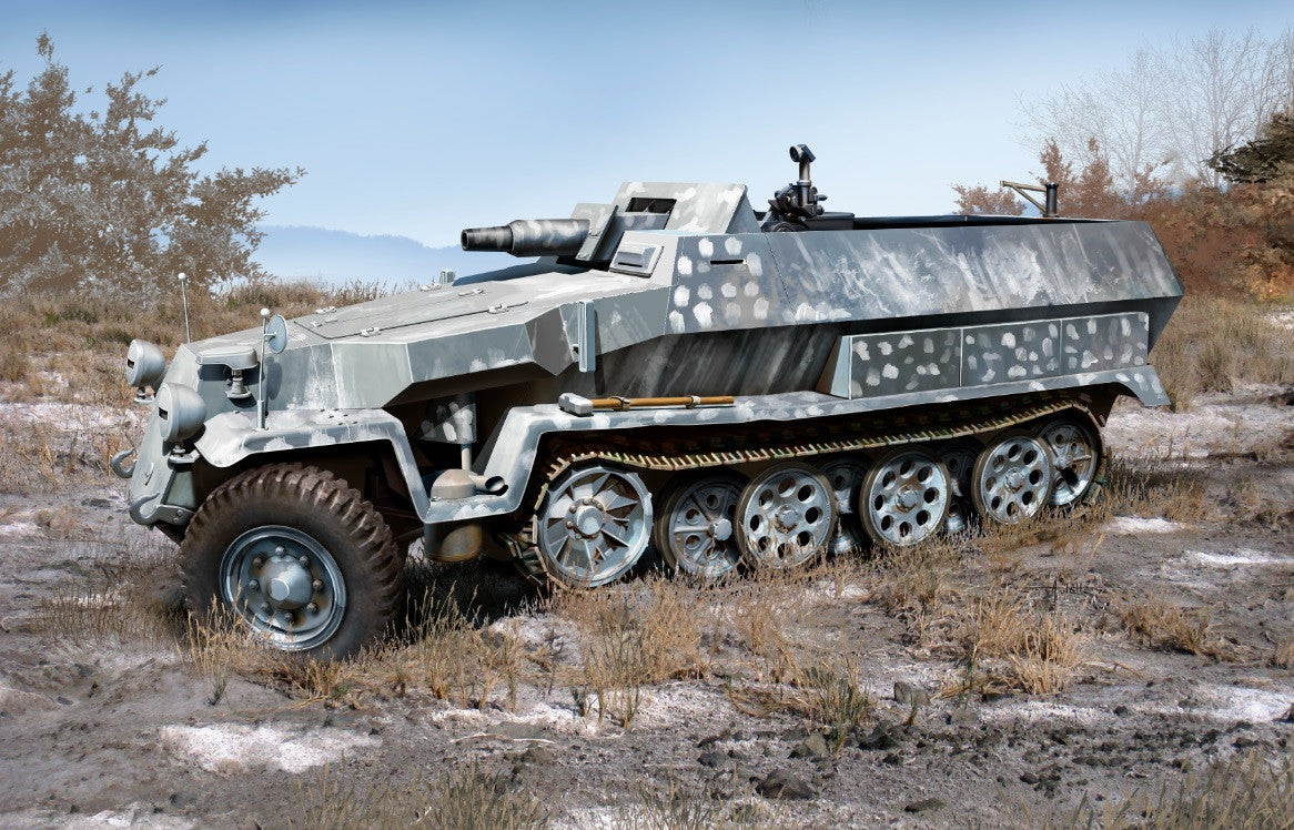 DRAGON 1/35 Sd.Kfz.251/9 Ausf.C mit 7.5cm Kanone 37 D6225