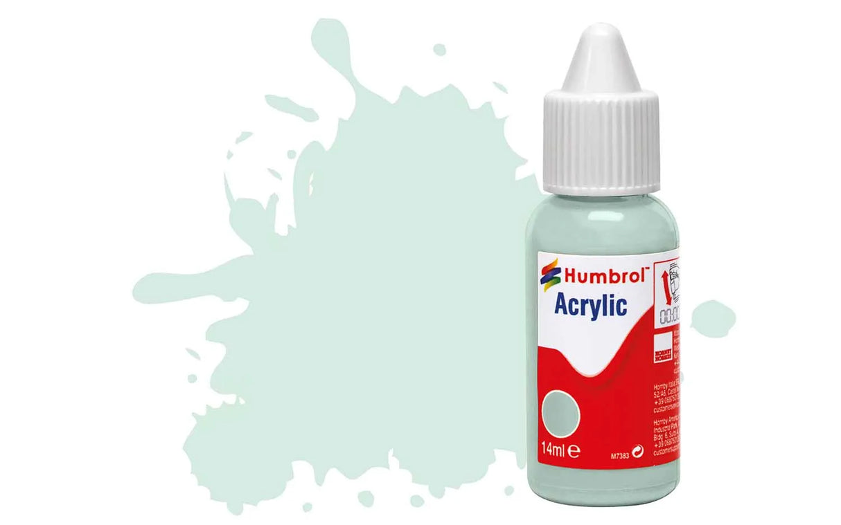 Humbrol Acrylic Paints No. 23 Duck egg Blue Matt DB0023