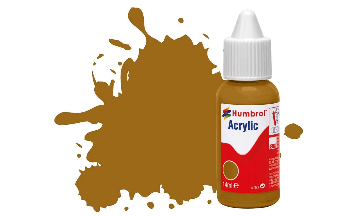 Humbrol Acrylic Paints No. 26 Khaki Matt DB0026